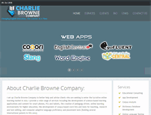Tablet Screenshot of charlie-browne.com